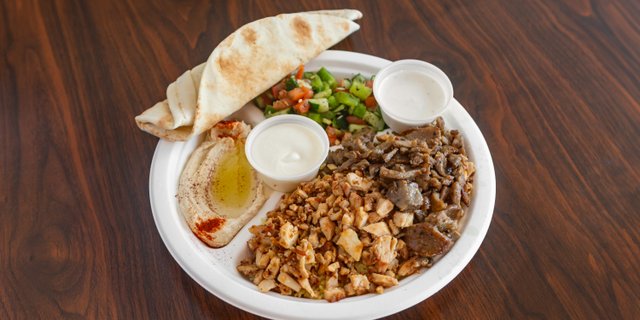 Mixed Chicken & Gyro Plate