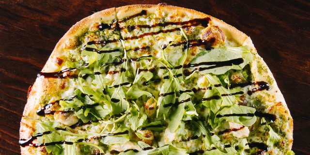 Gluten-Free Green Monster Pizza