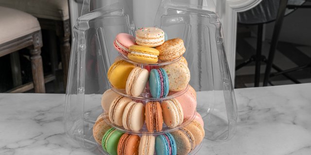 4 Tier Macaron Tower