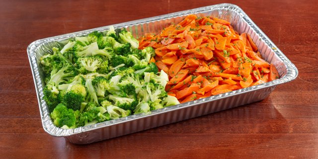 Steamed Broccoli & Carrots
