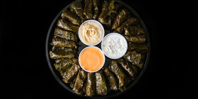 Vegan Dolma w/ Dips