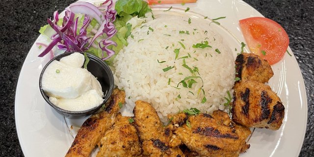 Chicken Shawarma Plate