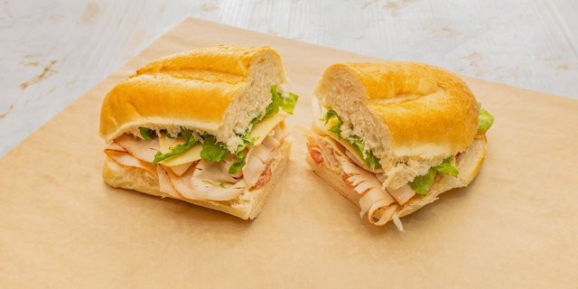 Turkey & Cheese Sandwich