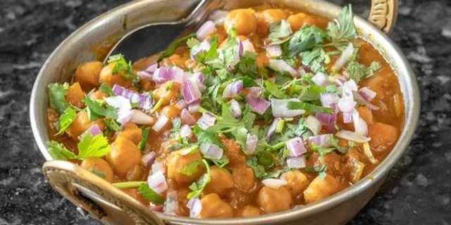 Chana Masala Tray