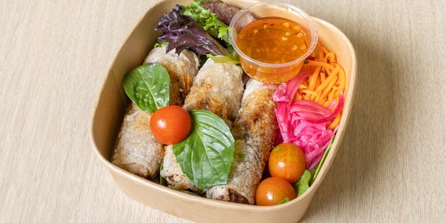 Pork Fried Spring Rolls