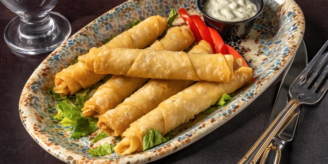 Crispy Feta Rolls