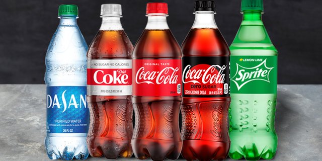 5-Pack of Assorted Beverages