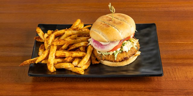 The Burns Road Potato Burger Combo
