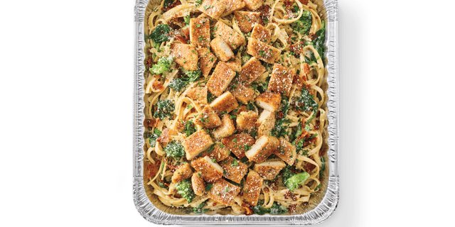 Crispy Chicken Bacon Alfredo