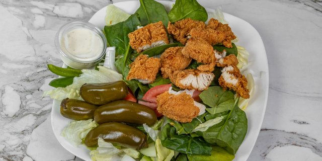 Crispy Chicken Salad