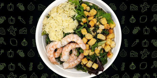 Shrimp Caesar Salad