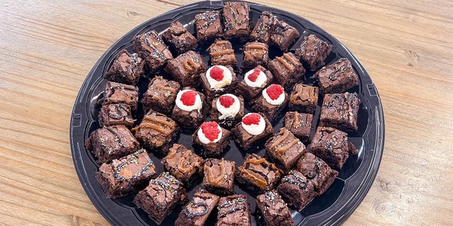 Brownie Sampler Platter