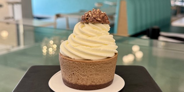Mini Nutella Lemon Cheesecake