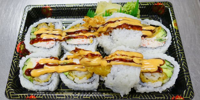 Giant Spicy Shrimp Roll
