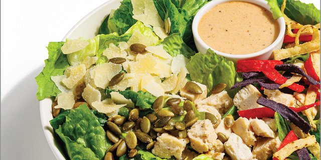 Southwest Chicken Caesar Group Salad or Grain Bowl