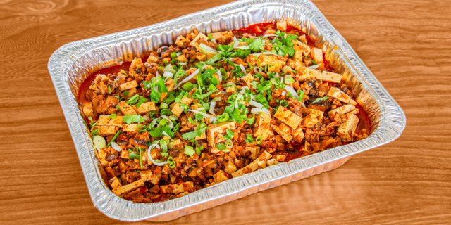 Vegetarian Mapo Tofu Tray