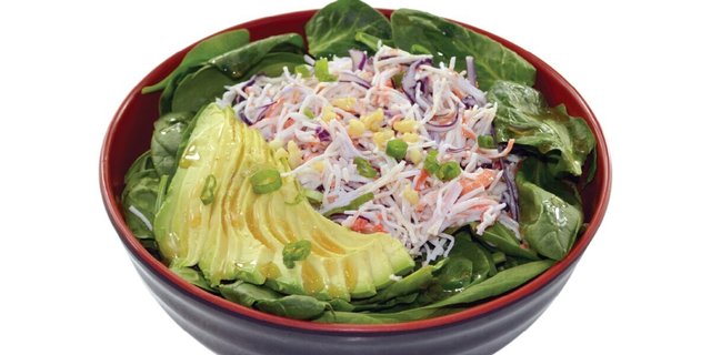 Avocado Crab Meat Poke Bowl
