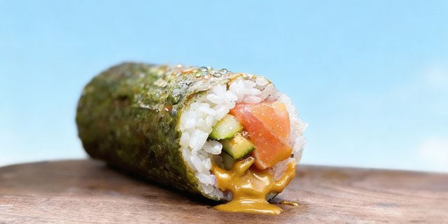 Miso Salmon Handroll