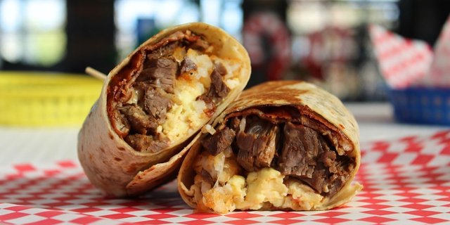 Steak Breakfast Burrito