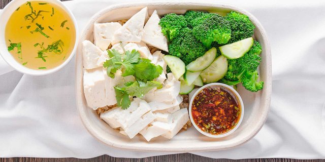 The Vegetarian Khao Mun Gai Bowl