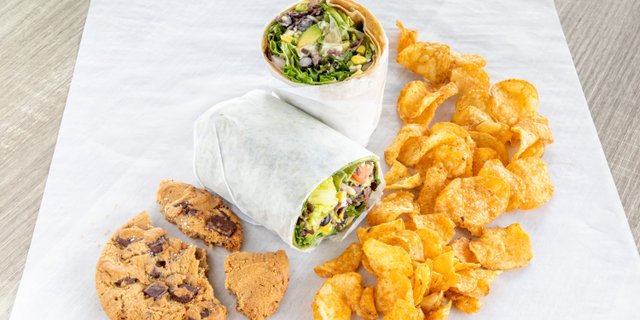 Full Wrap & Side Boxed Lunch