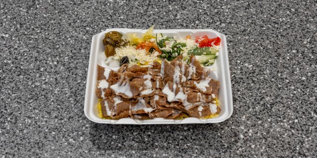 Lamb Gyro Plate