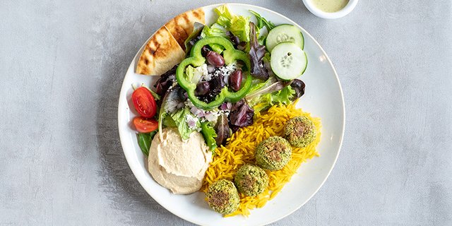 Falafel & Salad Plate Boxed Lunch