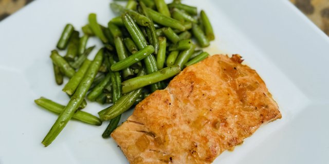 Bourbon-Glazed Salmon