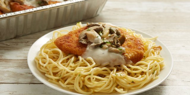 Creamy Garlic Mushroom Chicken