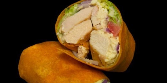 Mediterranean Chicken Wrap