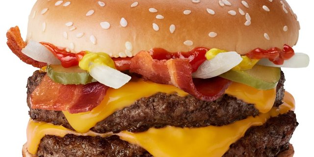 Double Bacon Quarter Pounder w/ Cheese Burger