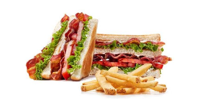 Double B.L.T. Sandwiches