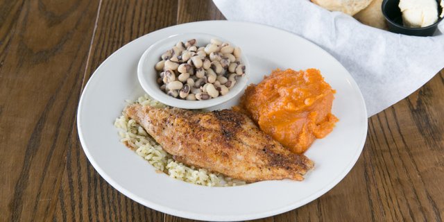 Grilled Catfish Fillets Meal Boxed Lunch