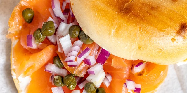 Smoked Salmon Bagel