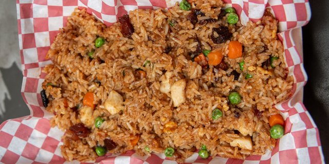 Crispy Bacon Fried Rice Bowl