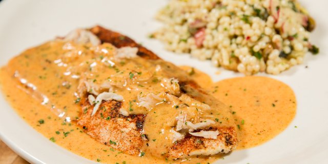 Blackened Sustainable Sea Bass