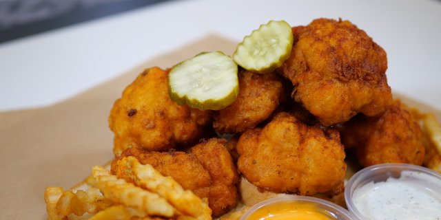 30 Fried Cauliflower Florets