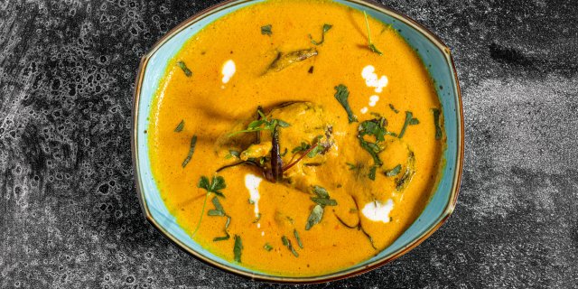 Eggplant Curry Tray