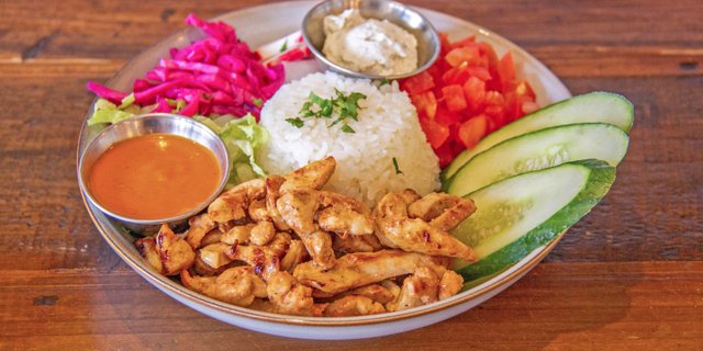 Chicken Rice Pilaf Bowl