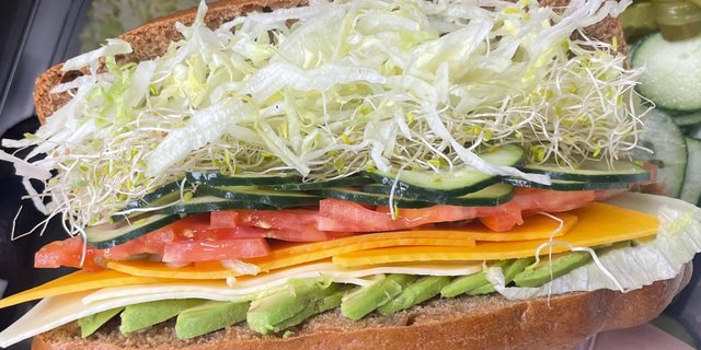 Create Your Own Veggie Sandwich