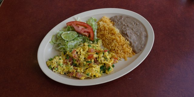 Huevos a la Mexicana