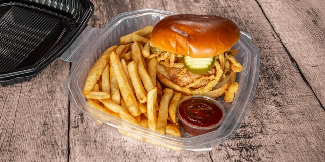 Pulled Pork Individual Sandwich