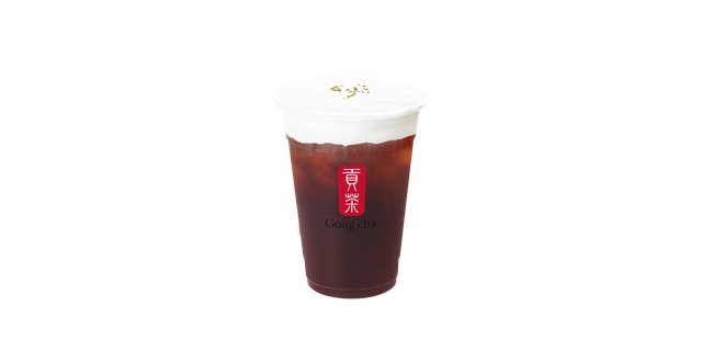 Iced Oolong Milk Foam Tea