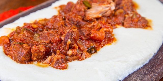 Polenta & Ragu Half Tray
