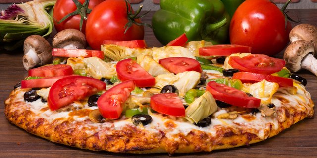 Mt. Veggiemore Pizza