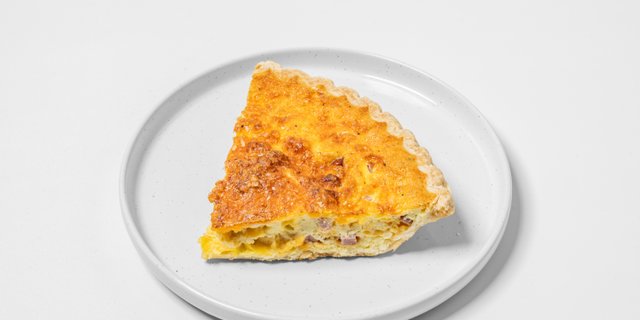 Ham & Cheddar Quiche