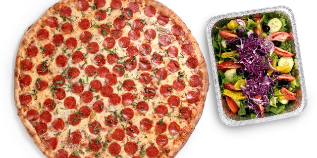 Milano Package: Pizza & Salad
