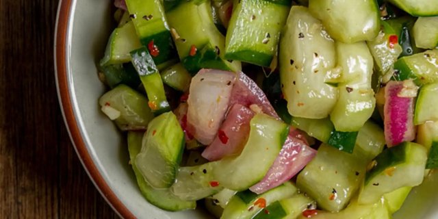 Spicy Cucumber Salad