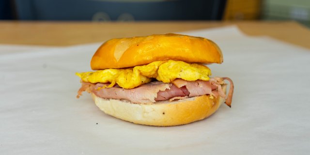 Egg, Cheese & Ham Sandwich
