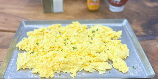 Scrambled Eggs Tray